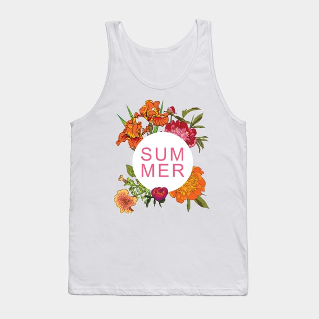 Summer #2 Tank Top by Olga Berlet